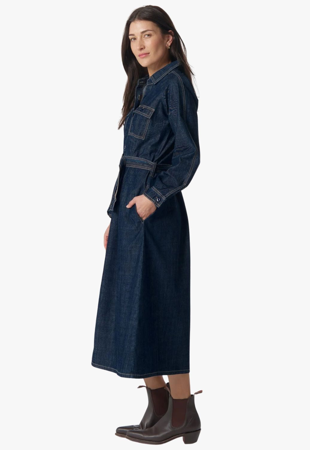 Goondiwindi Womens Stockman Denim Dress