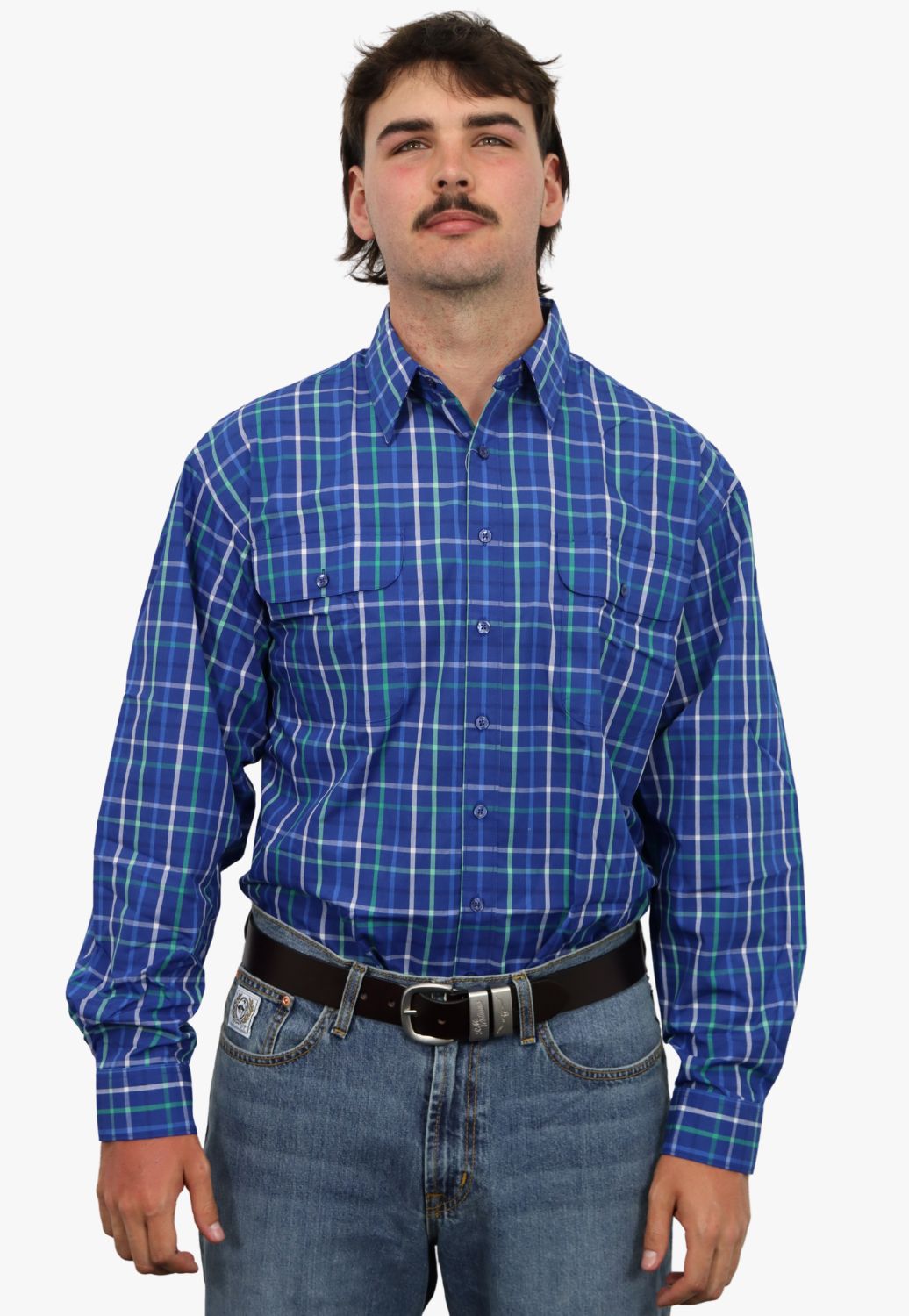 Bisley Mens Long Sleeve Shirt