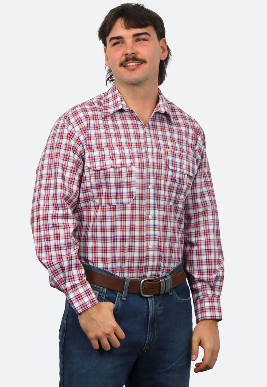 Country Tradition Mens Long Sleeve Shirt