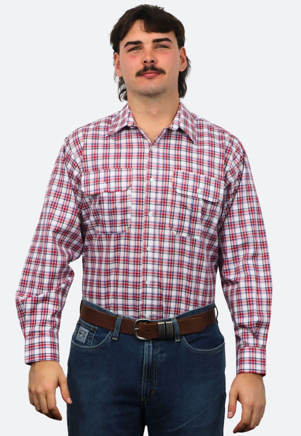 Country Tradition Mens Long Sleeve Shirt