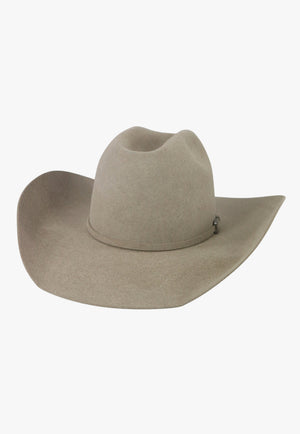 American Hat 10X Natural Minn Crown Hat Self Band