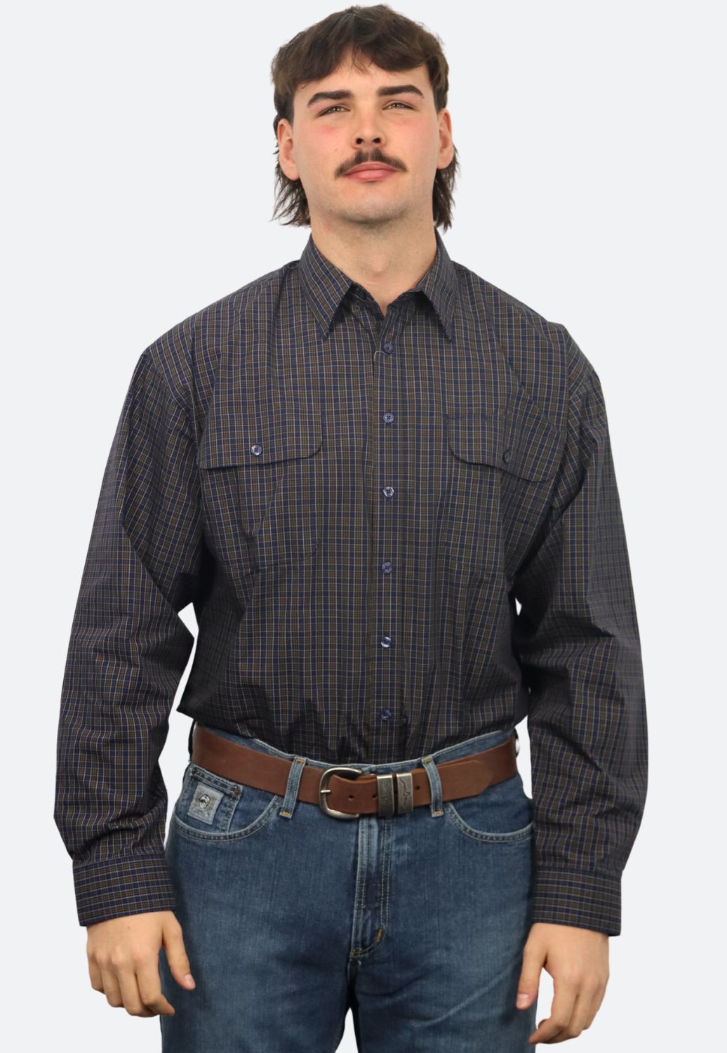 Bisley Mens Long Sleeve Shirt