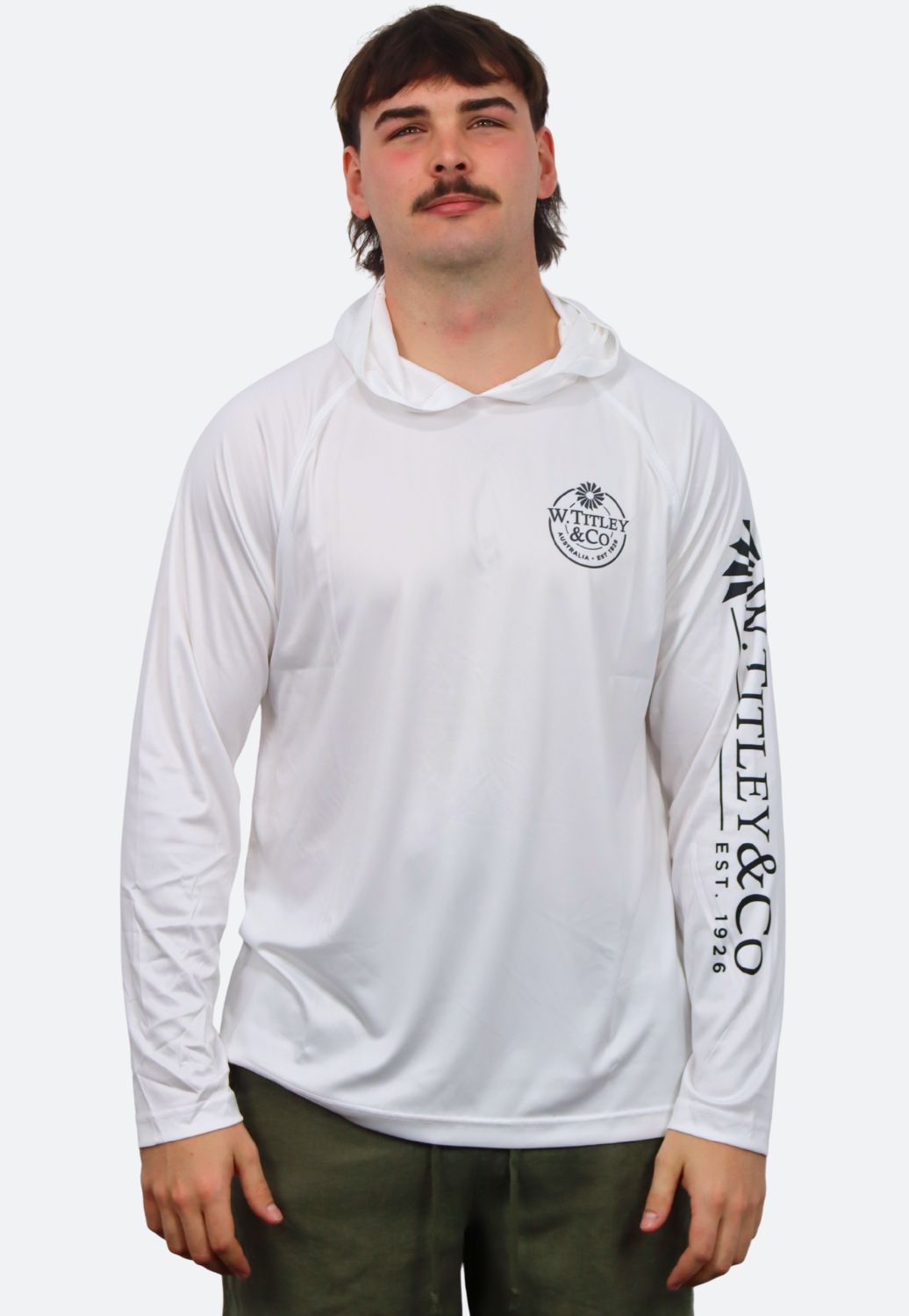 W.Titley & Co Mens Hooded Fishing Shirt