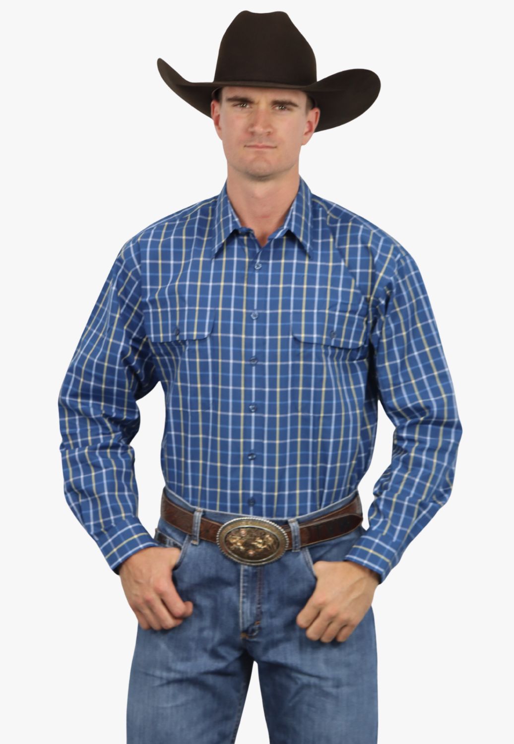 Bisley Mens Long Sleeve Shirt