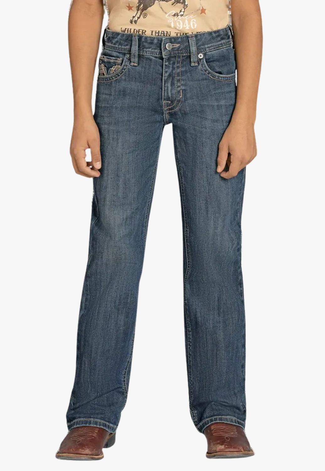 Rock & Roll Boys Regular Fit Bootcut Jean