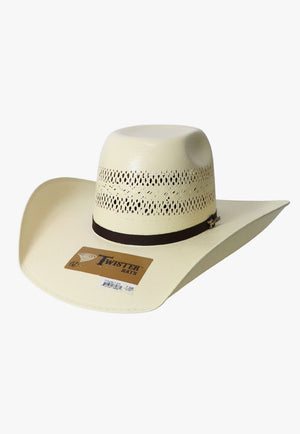 Twister 10X Shantung CHL Crown Staw Hat T73426