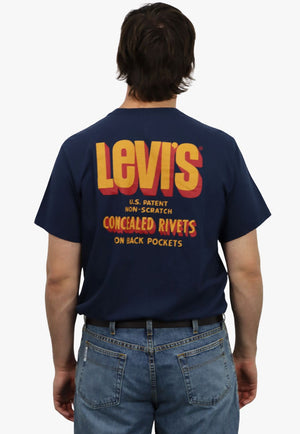 Levis Mens Relaxed Fit Graphic T-Shirt