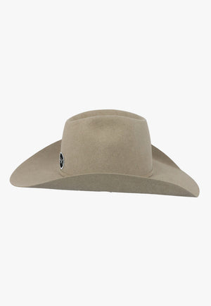 American Hat 10X Natural Minn Crown Hat Self Band