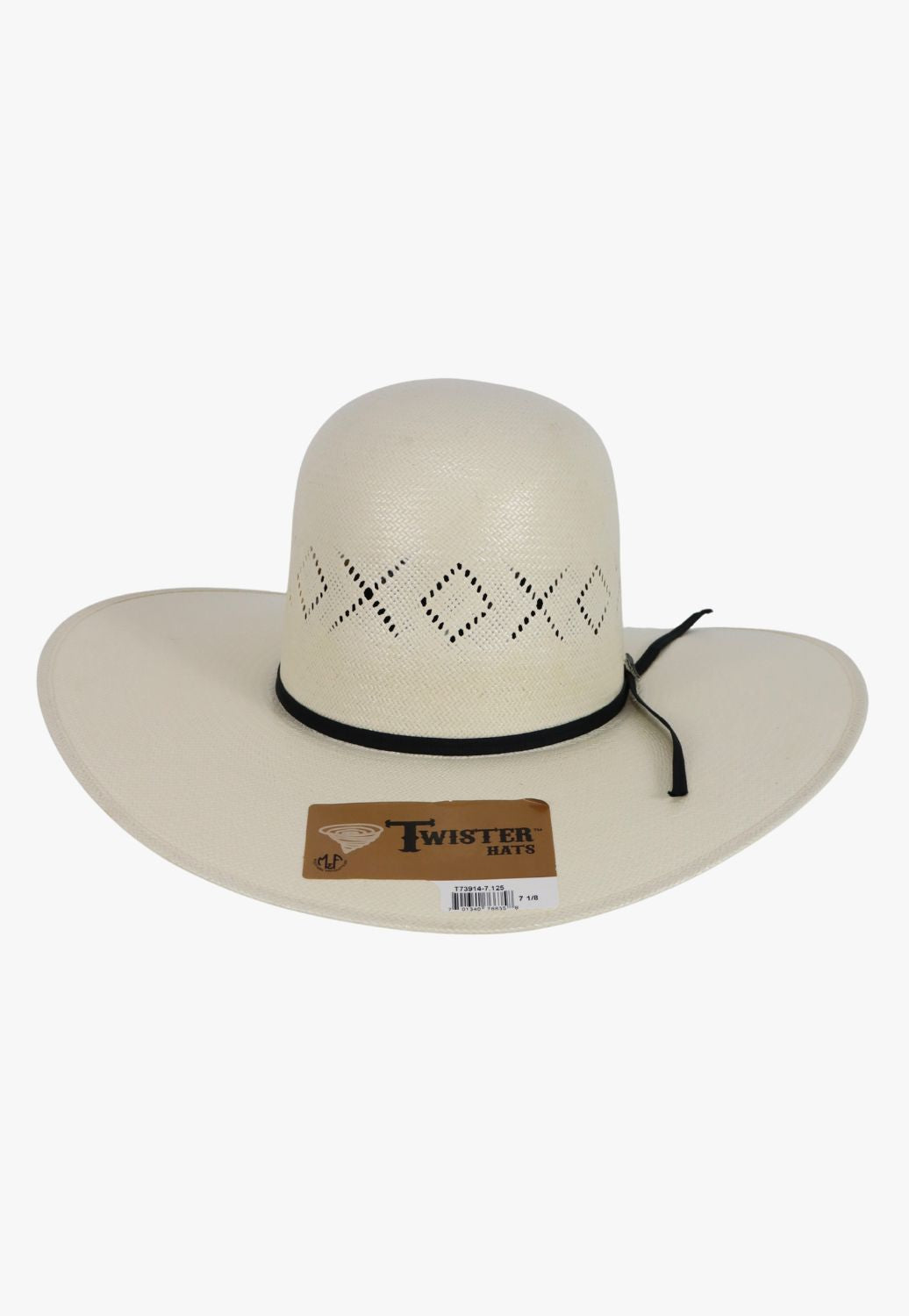 Twister 20X Open Crown Straw Hat T73914