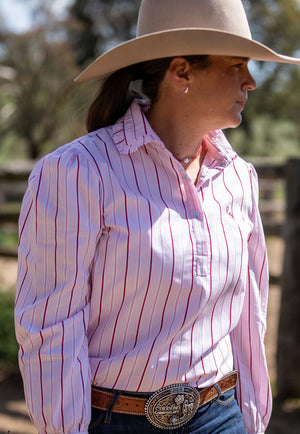Lime And Soda Womens Ella Long Sleeve Shirt