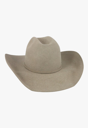 American Hat 10X Natural Minn Crown Hat Self Band