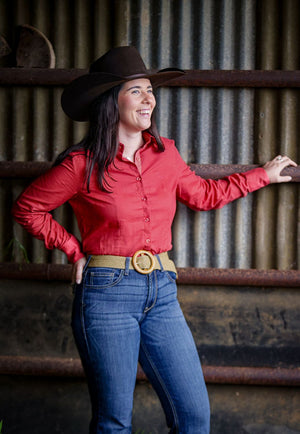 Lime And Soda Womens Arabella Long Sleeve Shirt