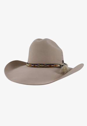 M and F Genuine Horsehair Tapestry Hatband