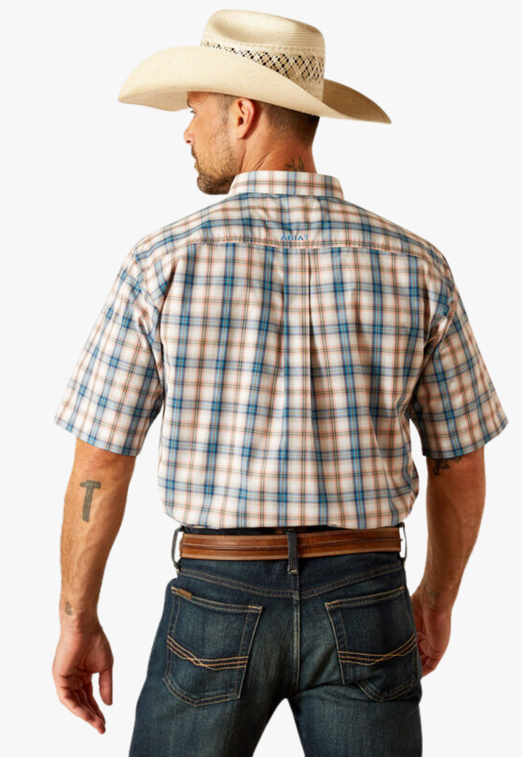 Ariat Mens Pro Series Rowdy Classic Fit Short Sleeve Shirt