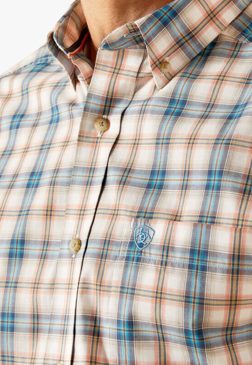 Ariat Mens Pro Series Rowdy Classic Fit Short Sleeve Shirt
