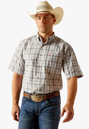 Ariat Mens Pro Series Jamie Classic Fit Short Sleeve Shirt