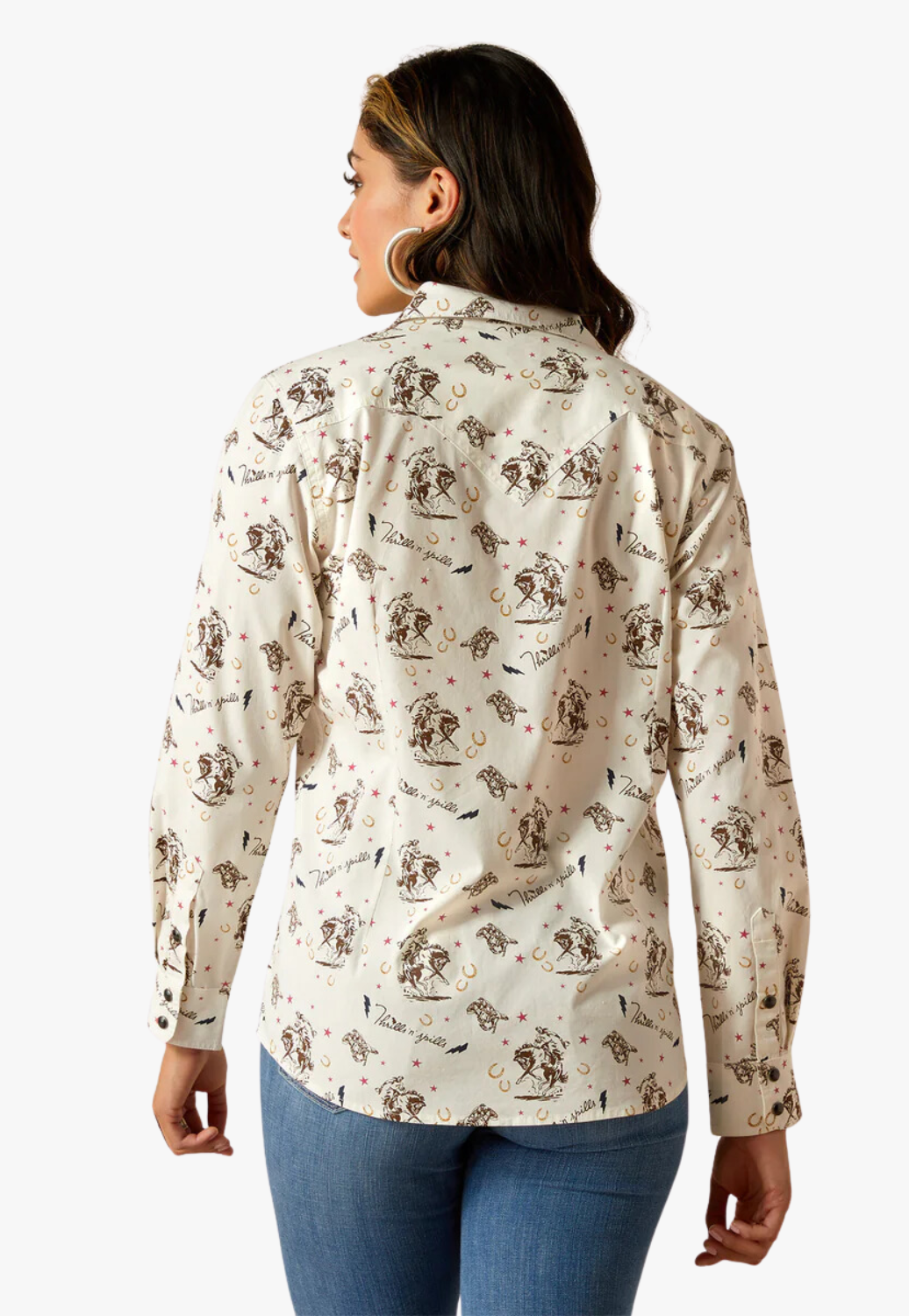 Ariat Womens Thrills N Spills Long Sleeve Shirt