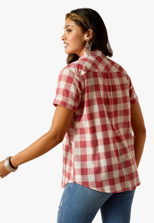 Ariat Womens Billie Jean Gingham Shirt
