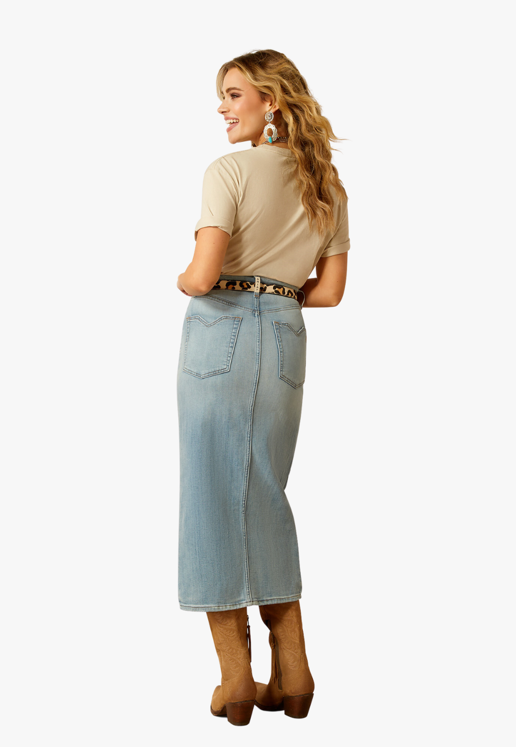 Ariat Womens Clair Midi Skirt