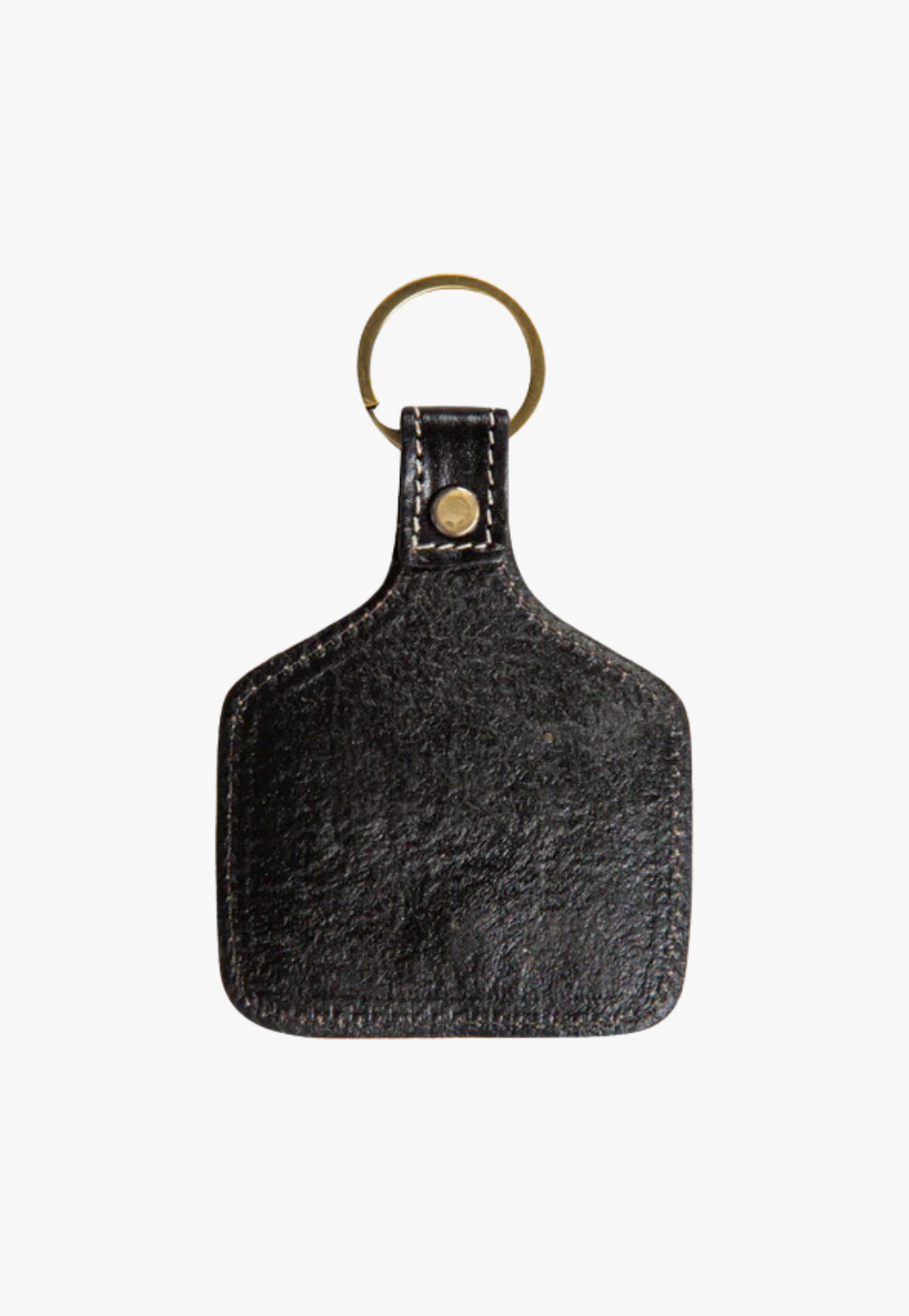Myra Peacock Sunflower Hand-Tooled Key Fob