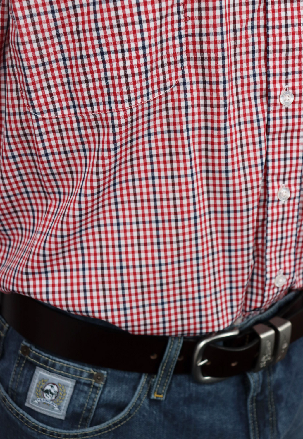 Bisley Mens Long Sleeve Checked Shirt