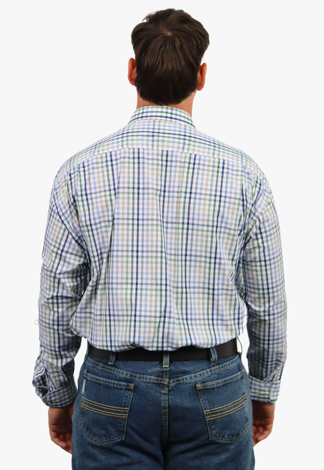 Bisley Mens Long Sleeve Checked Shirt