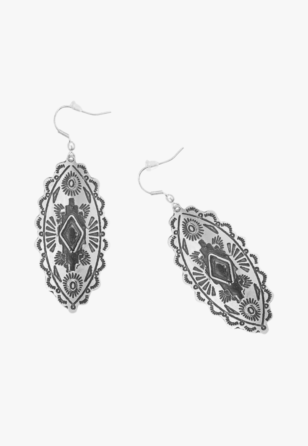 Myra Heritage Shield Earrings