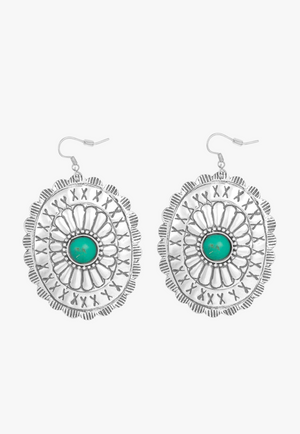 Myra Radiant Concho Earrings