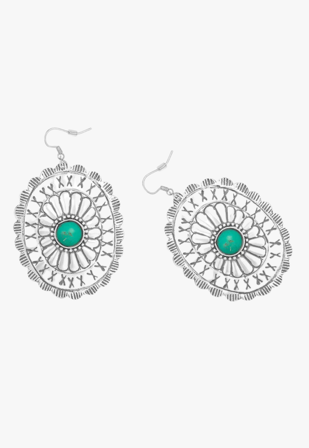 Myra Radiant Concho Earrings