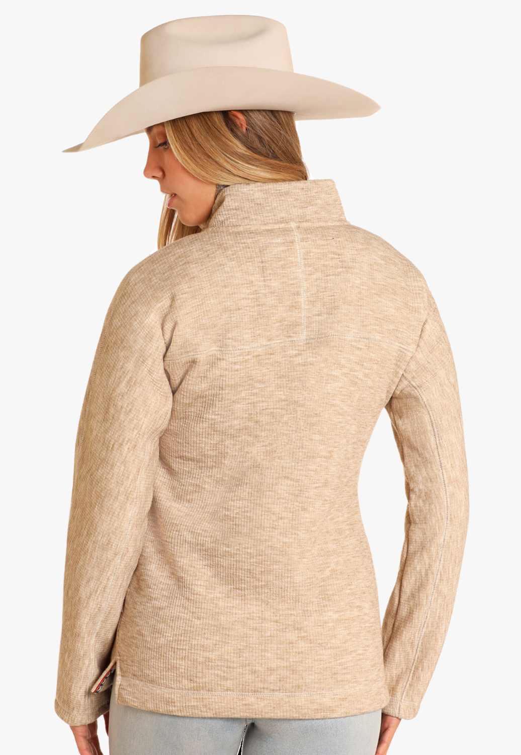 Rock and Roll Womens Powder River Berber Lined Pullover