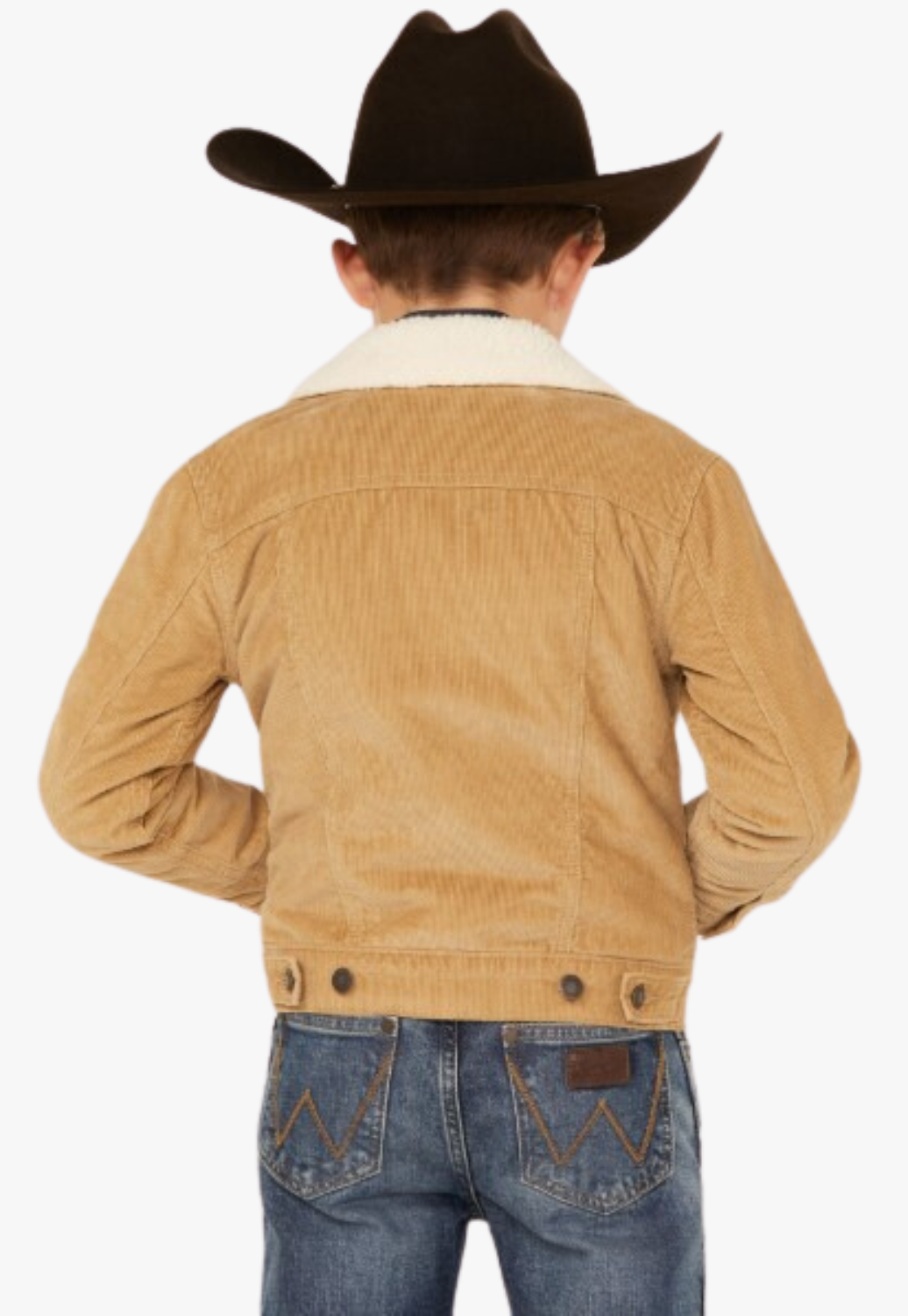 Wrangler Boys Sherpa Lined Long Sleeve Jacket