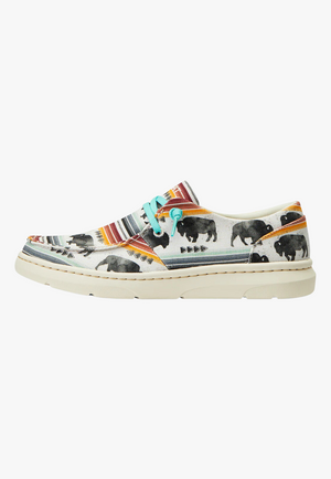 Ariat Womens Buffalo Print Hilo Shoe