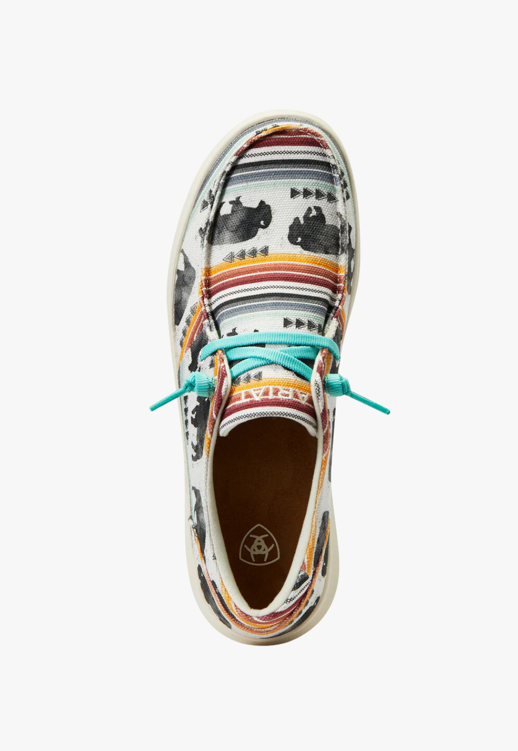 Ariat Womens Buffalo Print Hilo Shoe