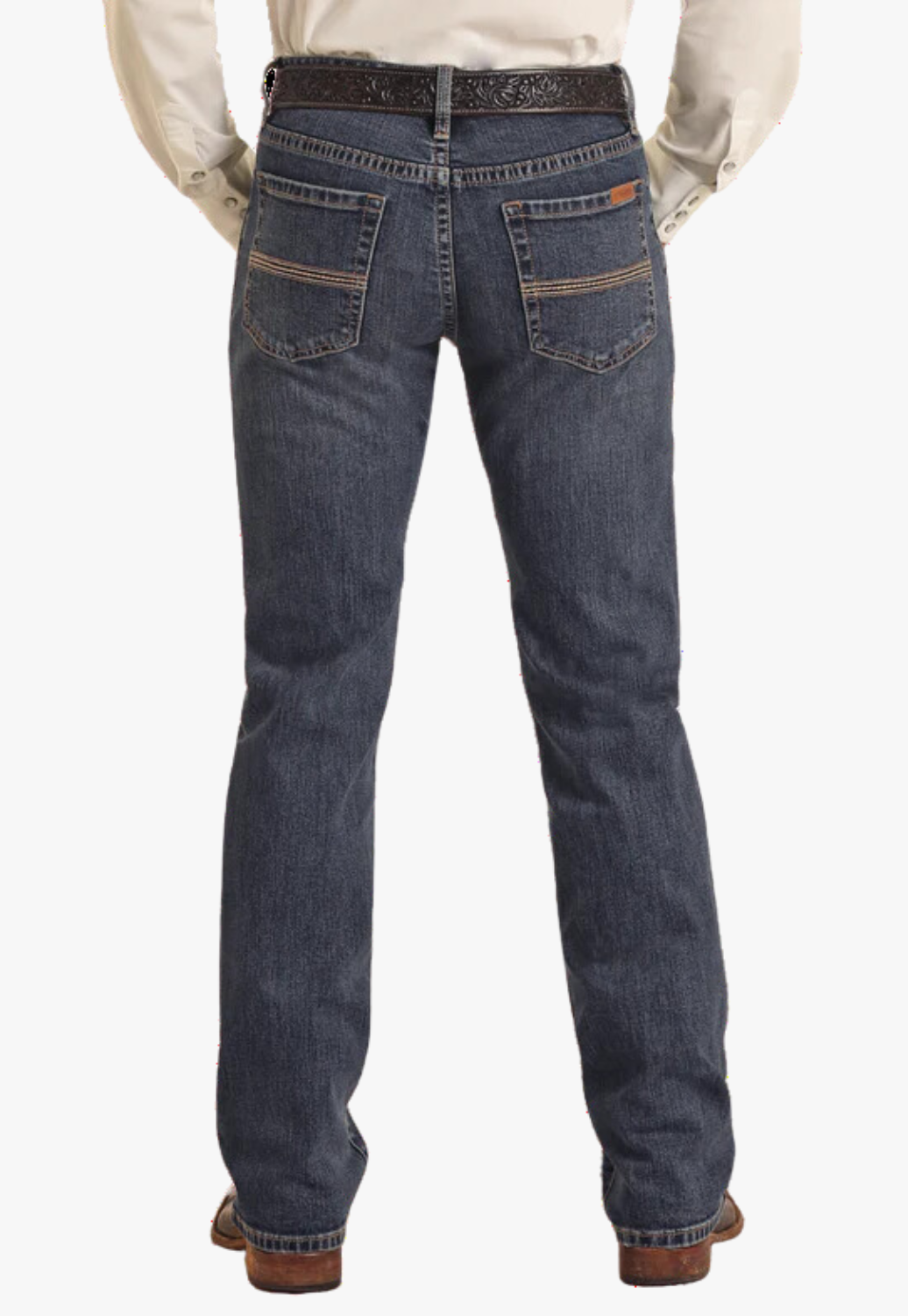 Rock & Roll Mens Vintage 46 Revolver Slim Fit Straight Jean