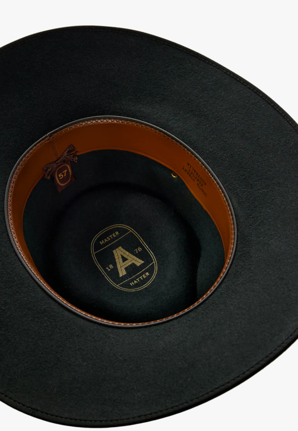 Akubra Cattleman Felt Hat Graphite Grey