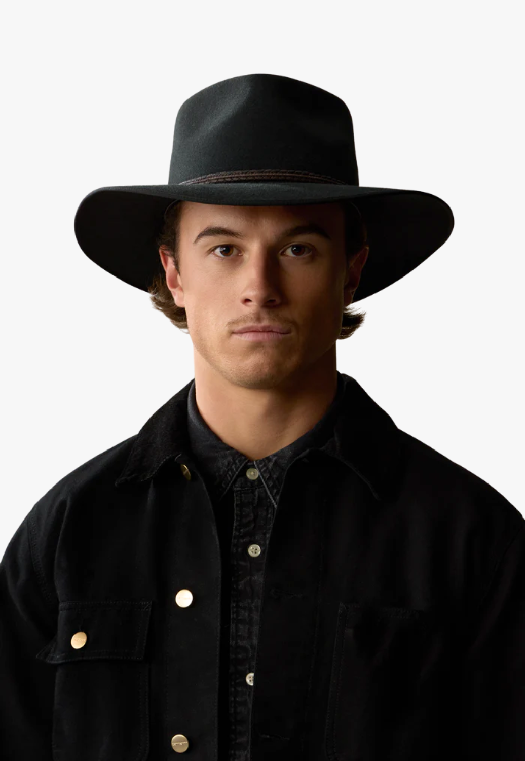 Akubra Cattleman Felt Hat Graphite Grey