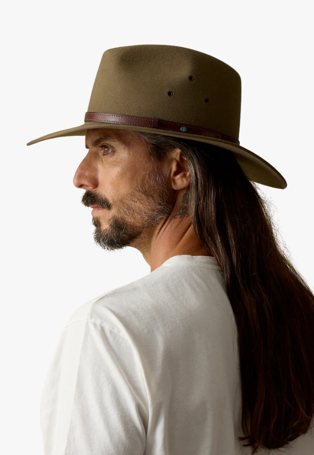 Akubra Coober Pedy Felt Hat Eucalypt