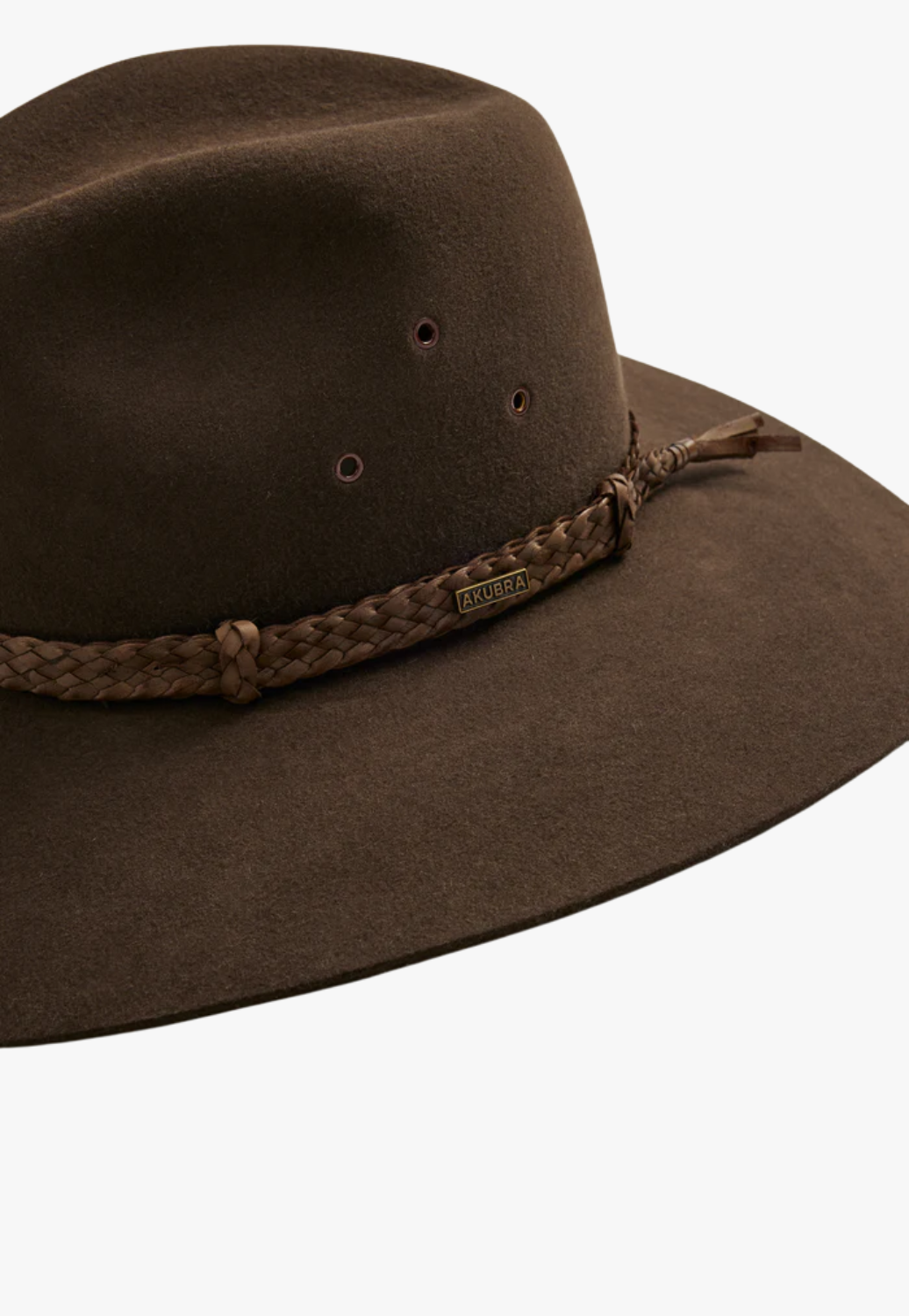 Akubra Riverina Felt Hat Loden