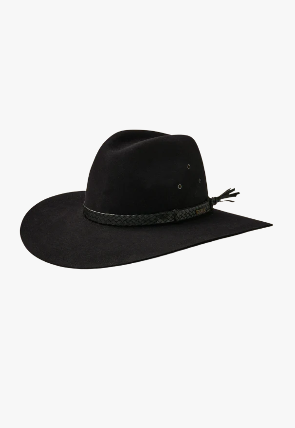 Akubra Riverina Felt Hat Black