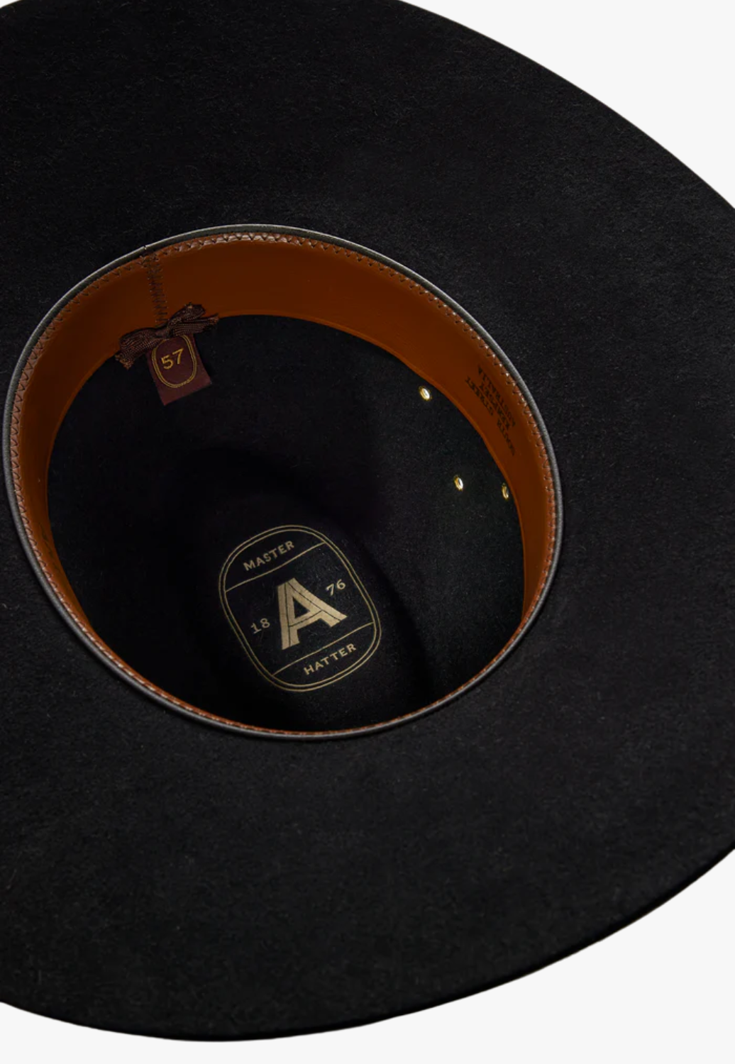 Akubra Riverina Felt Hat Black