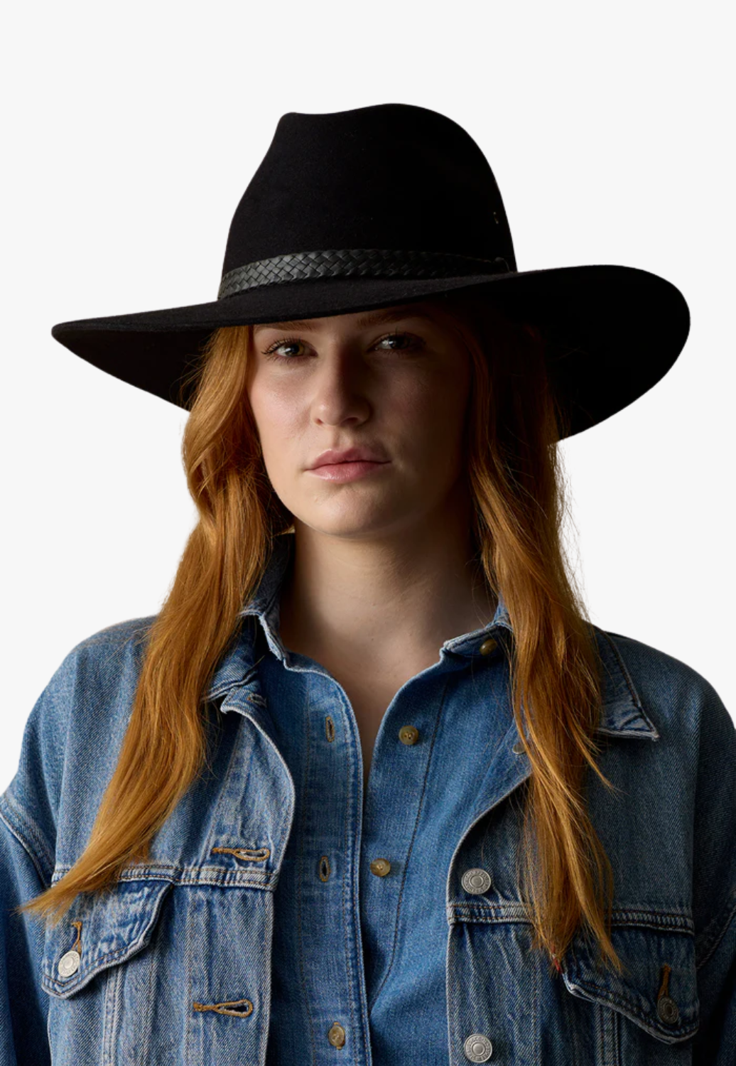 Akubra Riverina Felt Hat Black