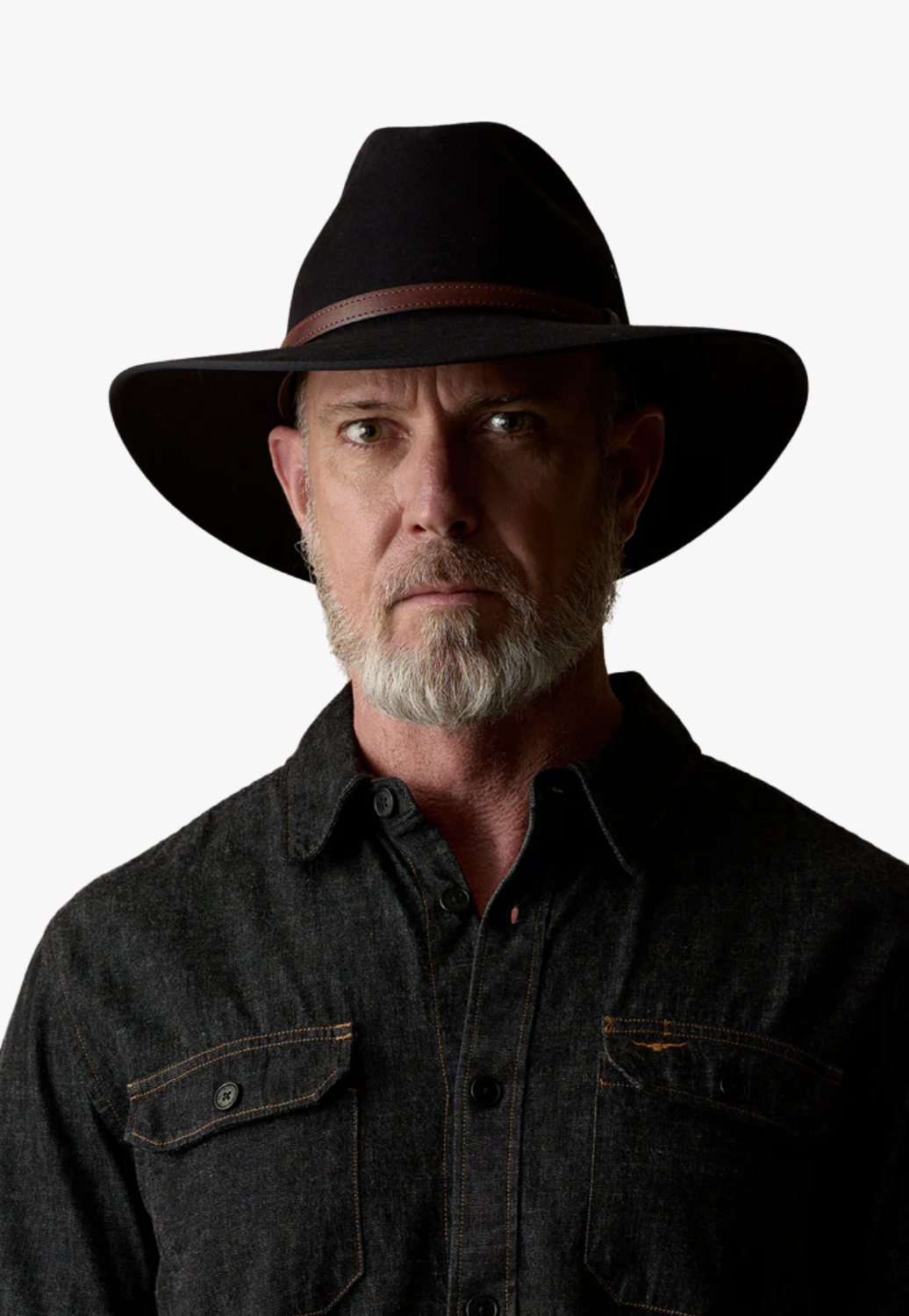 Akubra Coober Pedy Felt Hat Black