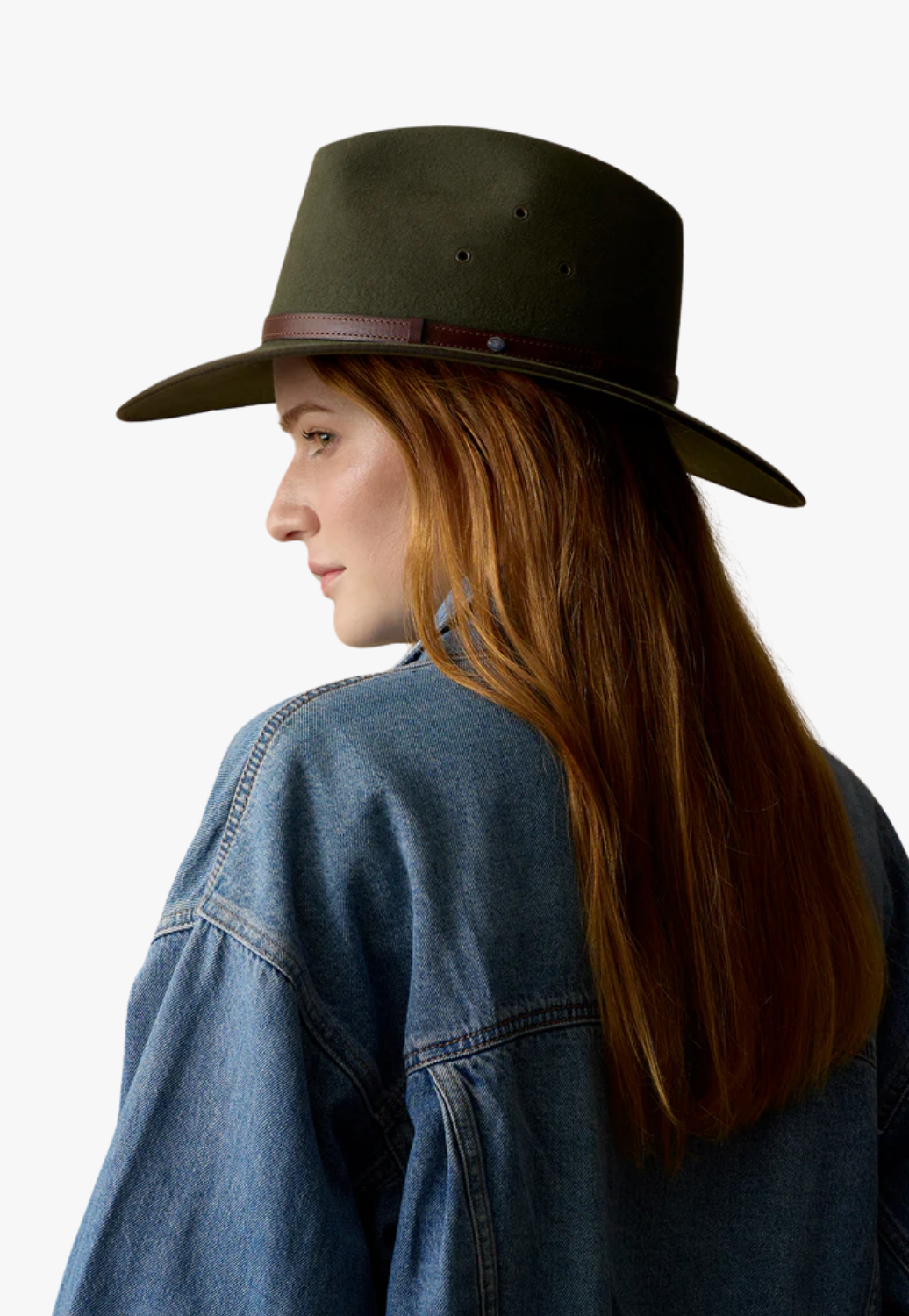 Akubra Coober Pedy Felt Hat Fern