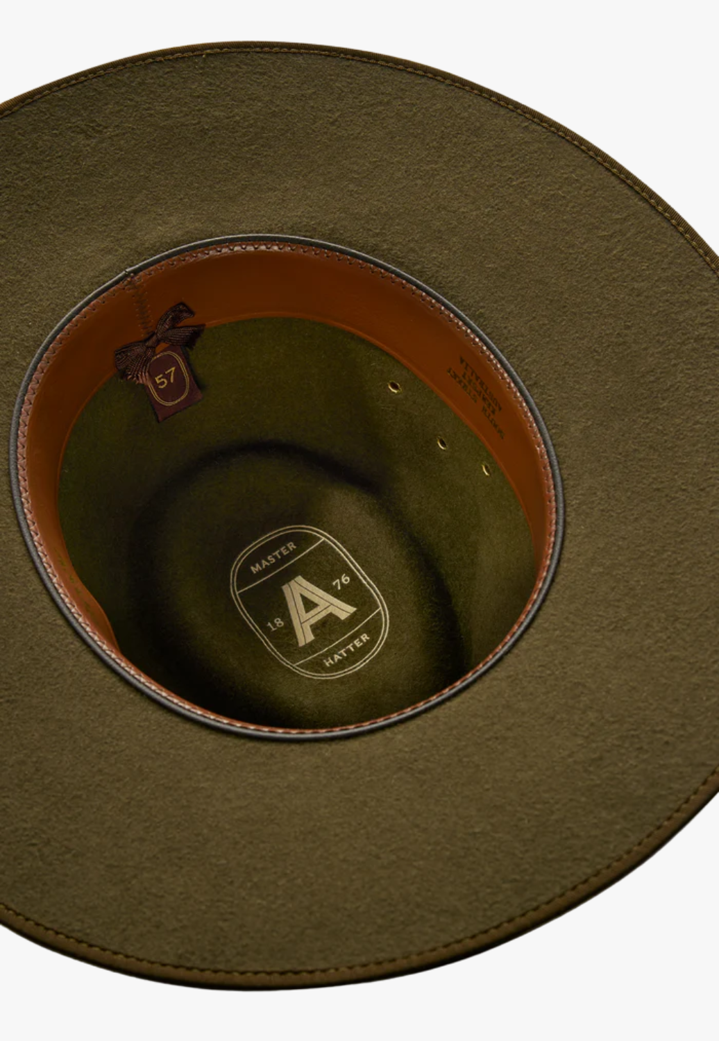 Akubra Tablelands Felt Hat Khaki