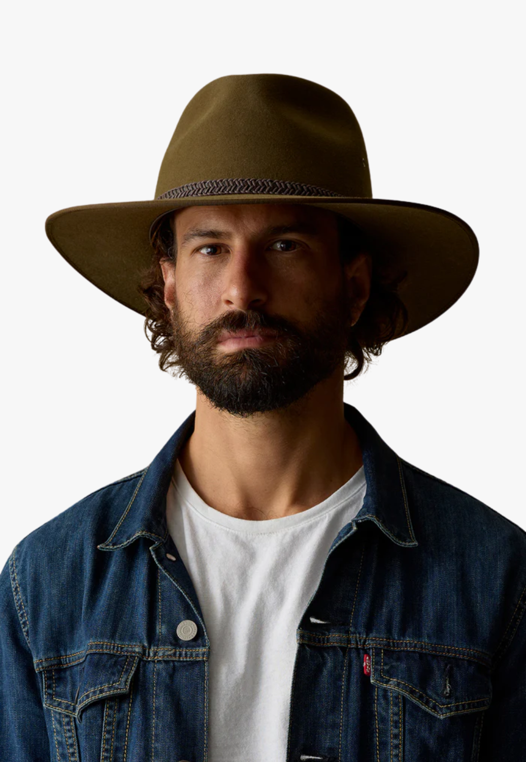 Akubra Tablelands Felt Hat Khaki