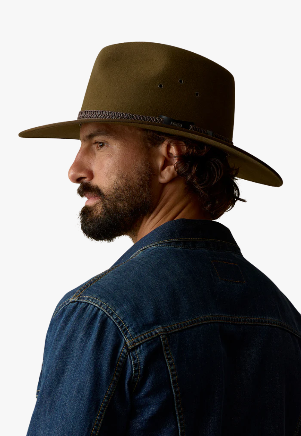 Akubra Tablelands Felt Hat Khaki