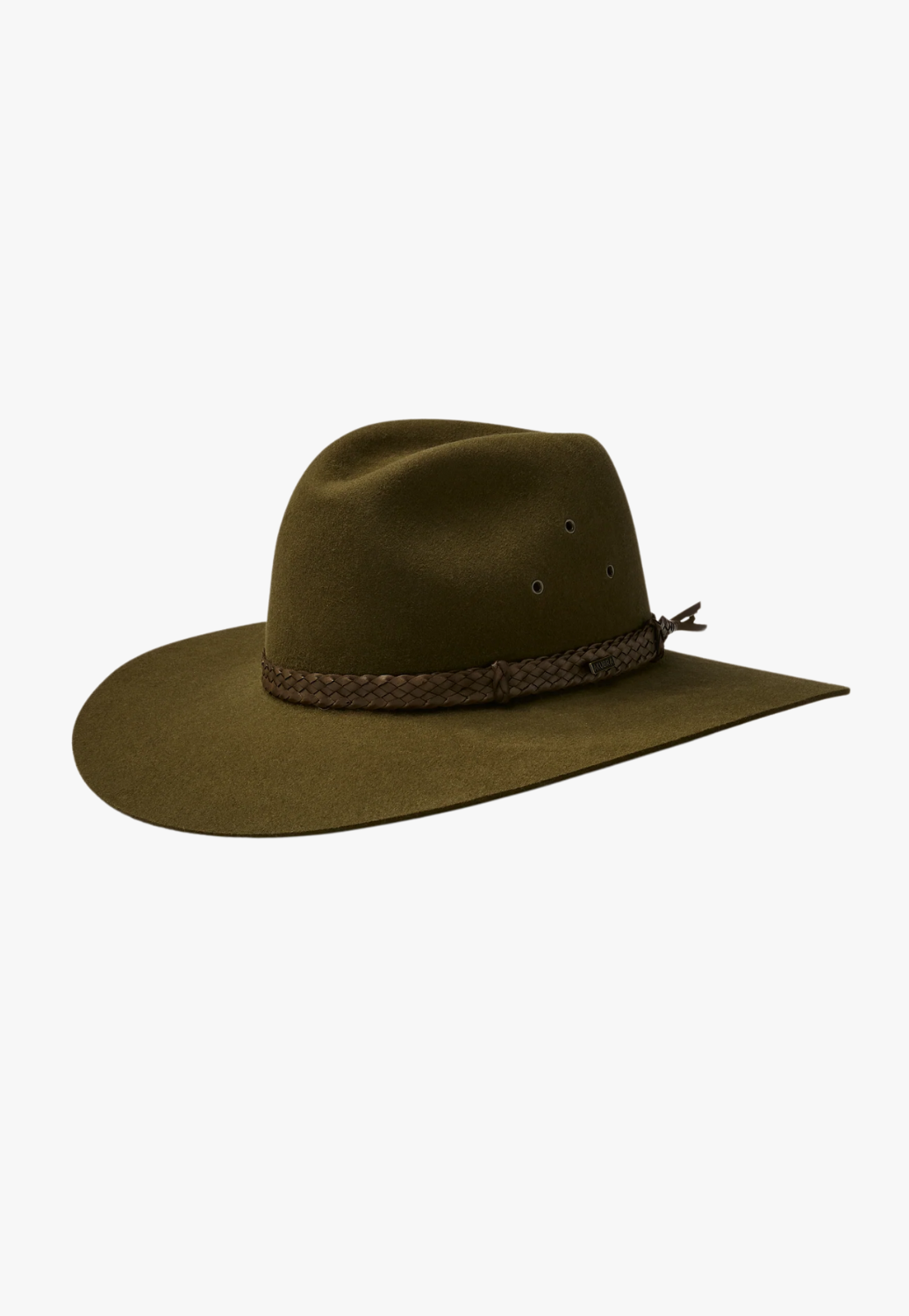 Akubra Riverina Felt Hat Khaki