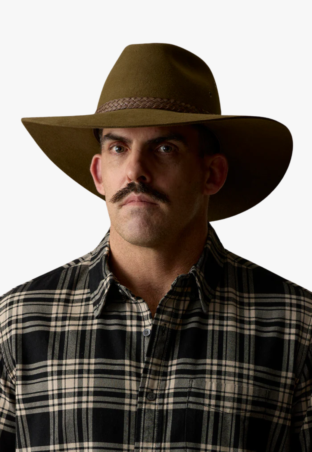 Akubra Riverina Felt Hat Khaki