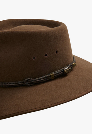 Akubra Cattleman Felt Hat Fawn