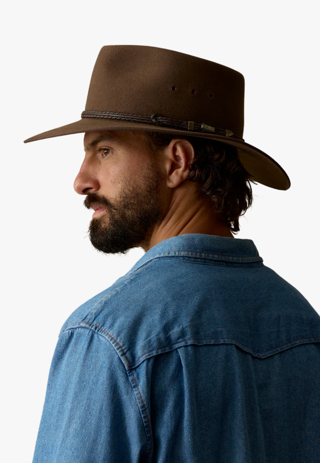 Akubra Cattleman Felt Hat Fawn